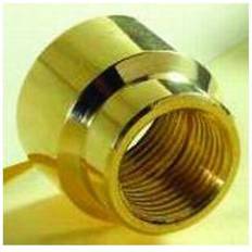 isiflo formindskermuffe (Formmuffe) 3/4" 1/2" Forkromet messing