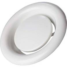 Udsugningsventil Alno udsugningsventil Ø125mm inkl.ramme