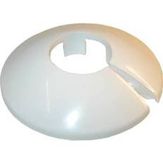 Gottfred Petersen Plastroset delte hvid 15 mm