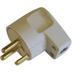 Ao Vinkelstikprop m/jord Grå 13A/250V