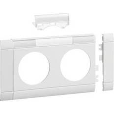 Hager Kabelclips & Fastgøring Hager Afdækning 80MM F/2 stikk M/SKRIFTFELT