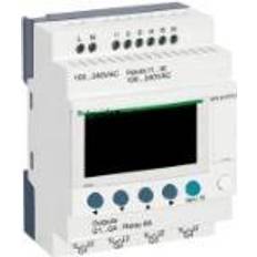 Zelio Schneider Electric Zelio Logic 240V RTC/LCD modular intelligent relay (SR3B101FU)