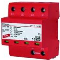 DSH TT 255, Terminal, 230 400 V, 50 60 hz, 50000 A, Röd, Termoplast