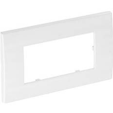 OBO Bettermann Stikkontakter & Afbrydere OBO Bettermann Ramme 2 M rapid 80 hvid halogenfri