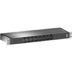 Ethernet Ciabatte Elettriche Rittal PDU Basic Kraftdistributionsenhet (kan monteras i rack) AC 230 V 3.7 kW 1-fas ingång: IEC 60320 C20 utgångskontakter: 8 (8 x IEC 6