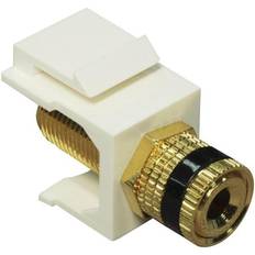 Unite Kabelclips & Fastgøring Unite KEYSTONE HØJTTALER MODUL SORT SKRUE