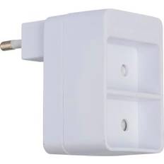 AO Dobbeltstik vinkel 2 flade hv (10 stk)