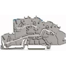 Wago 2003-7649 Industrial terminal block 5.20 mm Pull spring Configuration: N, L Grey 1 pc(s)