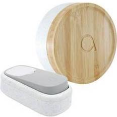Dörrsignal Dörrklockor Avidsen 102498 Trådlös dörrklocka Komplett set batterilös, med namnskylt