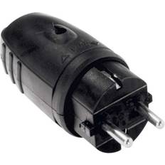 Bachmann Electrical Enclosures Bachmann 913.171 Safety plug Rubber, Silicone 250 V Black IP20