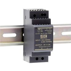 Mean Well HDR-30-5 DIN-Rail Netvoeding 5 V DC 3 A 15 W