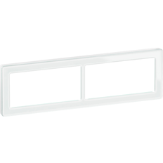 Lk fuga pure designramme Schneider Electric Fuga Pure designramme glas 2x2M hvid