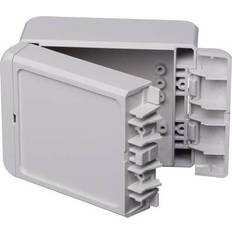 Elektronikskabe på tilbud Bopla Bocube B 100809 PC-V0-7035 96012135-1 Kabinet til montering på væggen, Installationskabinet 80 x 113 x 90 Polykarbonat Gråhvid (RAL 7035) 1 stk