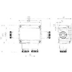 Geräte- & Verteilerkästen Eaton Ceag Abzweigdose eAZK 96 1 2xM25 GHG7910101R0001