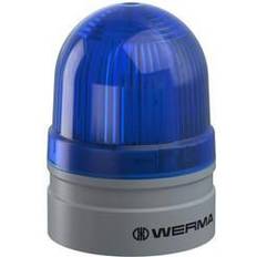 Feux clignotants Werma Signaltechnik Avertisseur optique Mini TwinFLASH 115-230VAC BU 260.520.60 bleu 230 V/AC