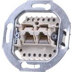 Gira Elartiklar Gira Modularuttag Insats Standard 55, E2, Event Clear, Event, Event opak, Esprit, ClassiX, System 55 1 st