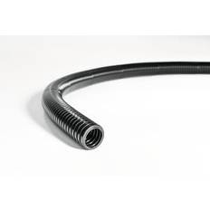 Black Cable Conduits HellermannTyton 166-11104 HG-SW21 HelaGuard PA6 Conduit, Standard Polyamide 6 Black