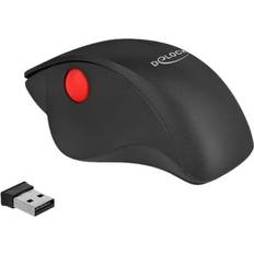 250Hz/4ms Standardmöss DeLock Ergonomic USB Mouse - wireless