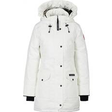 Dame - Ægte pels Jakker Canada Goose Trillium Parka - North Star White