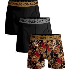 Muchachomalo Kläder Muchachomalo Cotton Stretch Boxers Rooster 3-pack - Black