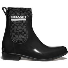 Coach Slip-On Ankle Boots Coach Rivington Rubber Rain Bootie - Black