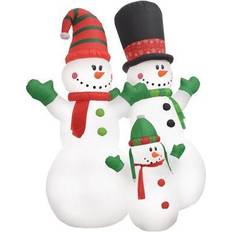 vidaXL Snowman Family Julepynt