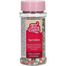 Funcakes Mini Confetti Christmas Sprinkles Bagedekoration