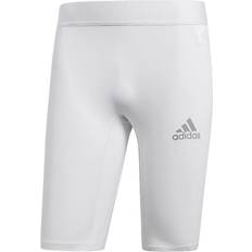 Adidas White Tights Adidas Alphaskin Sport Short Tights Men - White