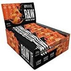 Raw protein bar Warrior Raw Protein Flapjack 12x75g Salted Caramel