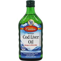 Carlson fiskeolie Carlson Labs Norwegian Cod Liver Oil 500 ml