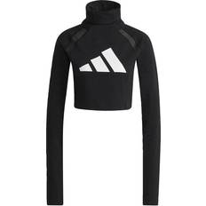 adidas Women Sportswear Long-Sleeve Top - Black