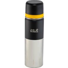 Noir Thermos Jack Wolfskin Trinkflaschen One Size - Noir Thermos 1L