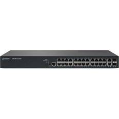 Lancom GS-2326P+ 24 x 10-100-1000 PoE+ 2 x SFP Gigabit Combiné Montable Sur Rack PoE+ 185 W