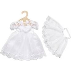 Heless Dolls Wedding Dress with Veil, 35-45 cm