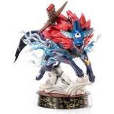 Statue First 4 Figures Okami Oki Wolf Form 21cm PVC Statue