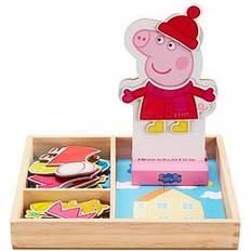 Peppa Pig Play Set Peppa Pig Magnetic Wooden Dress-Up Set