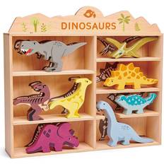 Animals Wooden Figures Wooden Dinosaur Animal Shelf