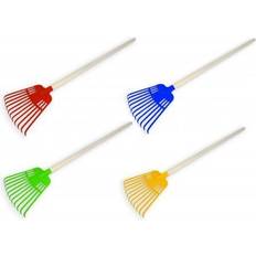 Gerät Polesie 41043 Foliage Rake with Wooden Handle, 79 cm-Summer Toys, Multi Colour