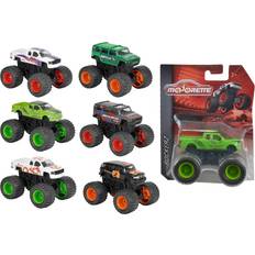 Majorette Cars Majorette 212057255 Rockerz, Die Cast with Freewheel & Suspension, Monster Truck, 1:64, 5 Assorted, Multicoloured