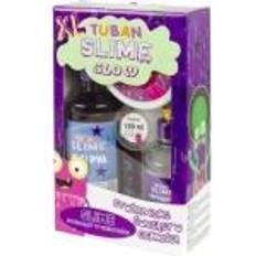 Plastikspielzeug Spielschleim Tuban Super Slime Set Glow in the dark XL