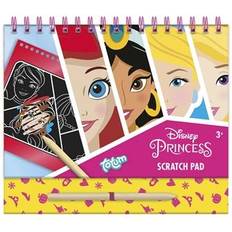 Kleurboeken målarbok Disney Princess flickor 23,5 cm rosa 24 st