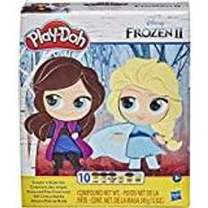 Play doh frozen Play-Doh lerset Frozen 2 lila/blå 26 delar