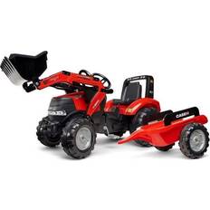 Case ih traktor Falk CASE IH Puma 240CVX Pedal traktor til børn m/Frontskovl Trailer