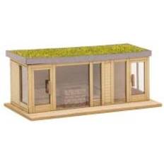 Laser cut Noch Laser-Cut minis 14397 H0 Laser-Cut minis sauna with views Laser-cut assembly kit