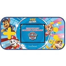 Kids Tablets Lexibook JL2367PA Paw Patrol Chase Compact Cyber Arcade Portable Console, 150 Games, LCD, Battery Operated, Red/Blue