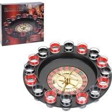 Roulette legetøj Drukspil Casino Roulette 18 pcs