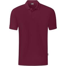 JAKO Organic Polo - Maroon