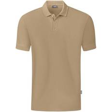 Beige - Damen Poloshirts JAKO Organic Polo - Sand