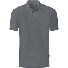 JAKO Organic Polo - Stone Grey