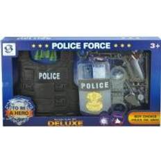 Police set with vest